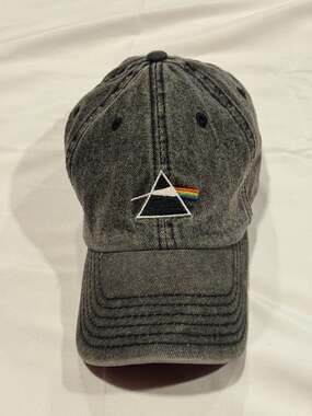 2017 Pink Floyd Dark Side of the Moon Prism Acid Wash Baseball Cap